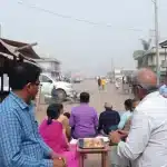 नोएडा में अस्पताल के बाहर कुत्ते ने भ्रूण को नोचा
